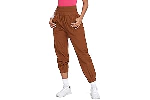 : VUTRU Womens Nylon Joggers with Side Pockets