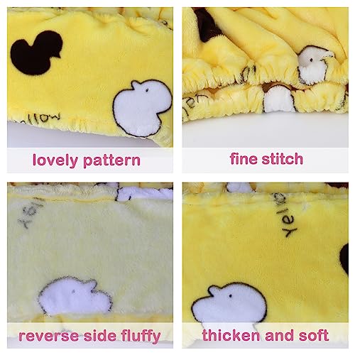 Image of ICZW Gripper Strip Frame Punch Needle Frame Rug Hooking with Frame Cover 15.7 inch x 15.7 inch (Yellow)