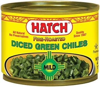 Hatch Mild Diced Green Chilies, 4 oz