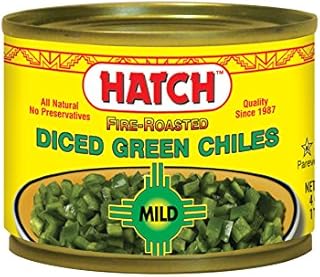Hatch Mild Diced Green Chilies, 4 oz