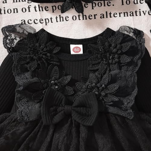 Baby Girl Lace Bodysuit Dress3