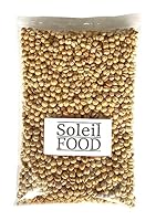 1 kg geröstete Kichererbsen, oder geröstet und gesalzene gesunde Snacks, proteinreich, Eiweiß- und Ballaststoffquelle feinste Qualität Soleilfood 1 kg Kichererbsen geröstet