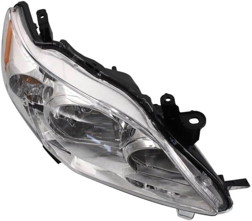 for Toyota for Corolla 2011-2013 2pcs Headlight Left and Right Clear Lens Chrome Interior TO2503203