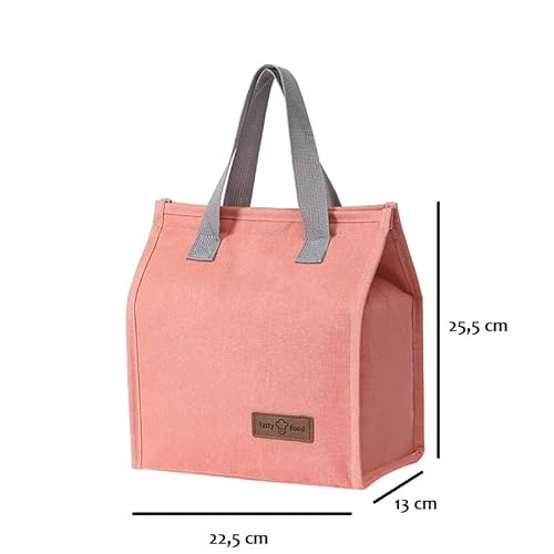 Bolsa Térmica Unissex Fitness Marmita Viagem Nécessaire n-01 Rosa