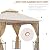 Outsunny 10' x 10' Patio Gazebo, Double Roof Outdoor Gazebo Canopy Shelter with Netting, Steel Corner Frame for Garden, Lawn, Backyard and Deck, Beige