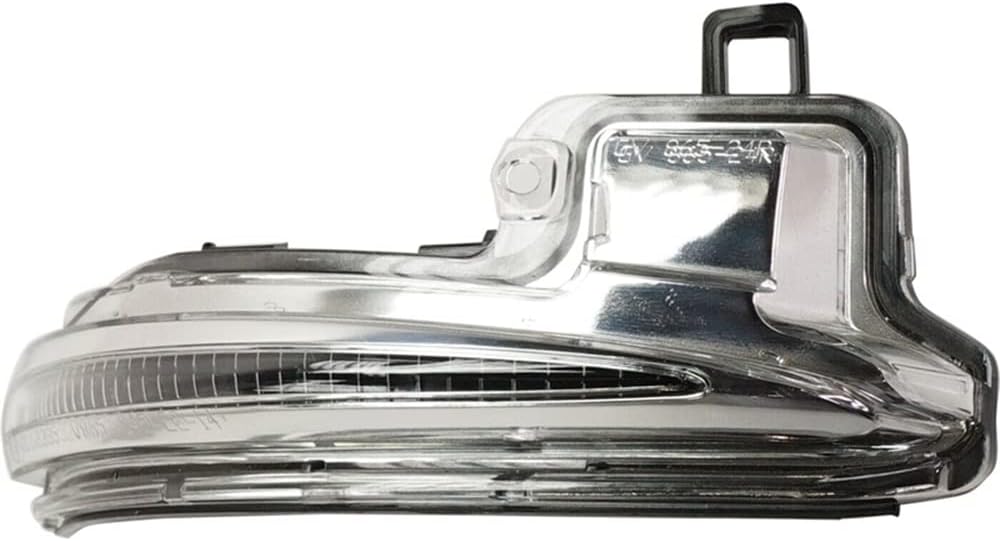 Rear View LED Side Mirror Turn Signal Light Lamps, Clear Lens Amber Car Rearview Mirror Side Marker Light, Compatible with Toyota Tacoma Compatible with RAV4 2019-2021, Right Passenger Side