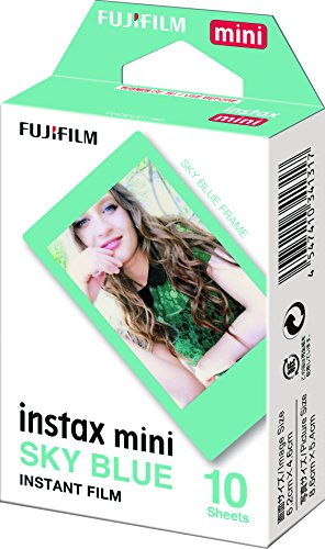 Filme Instax Mini Sky Blue com 10 Fotos, Fujifilm