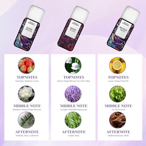 Hommelure Fheromotherapy zestaw 6 sztuk Hommelure Feromone Solid Perfume/Hommelure Stałe perfumy / Przenośne Perfumy Long Lasting Uniseks, dla zwiększenia intymności dla mężczyzn i kobiet