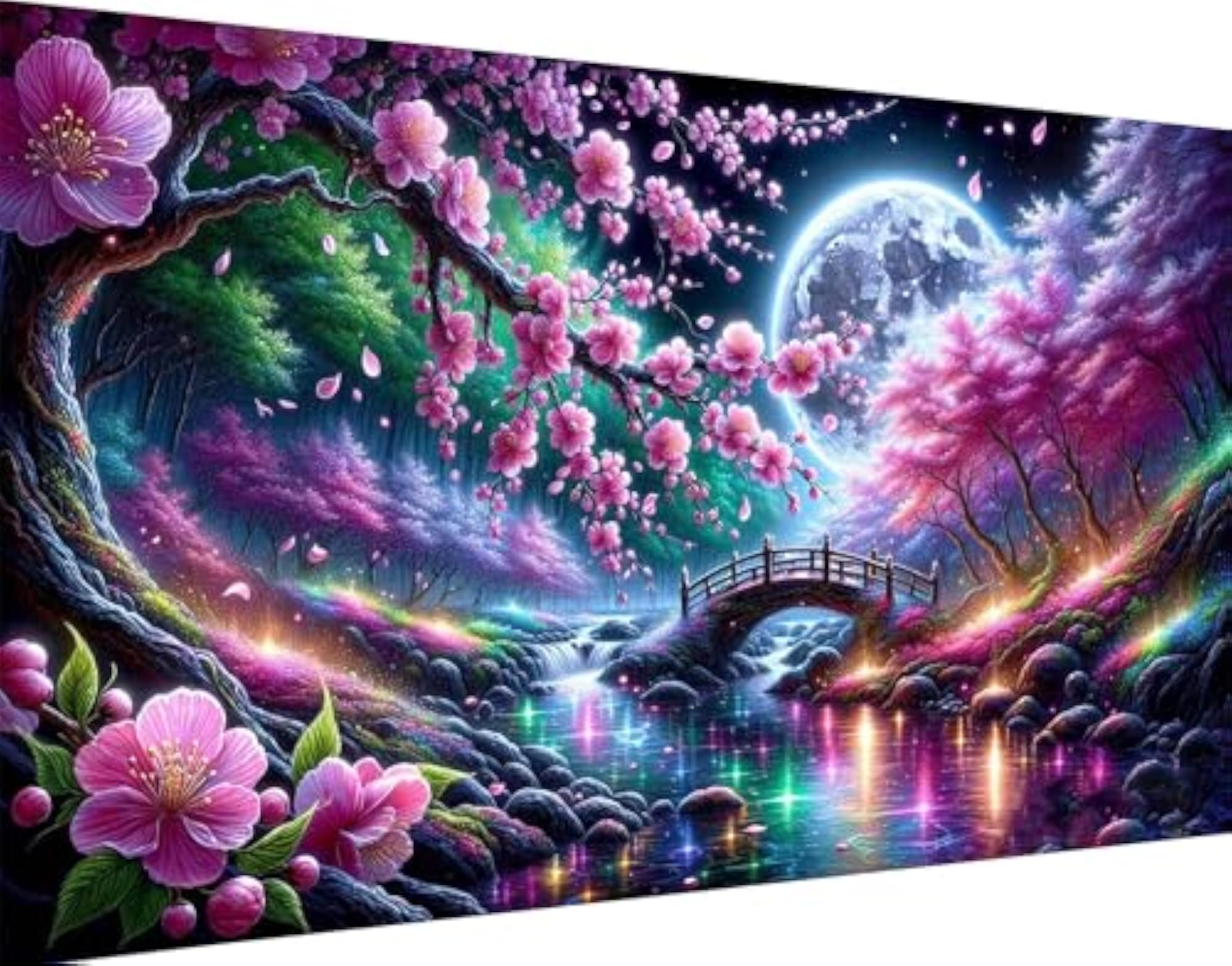 Large Diamond Art Kits for Adults, DIY Landscape Decor