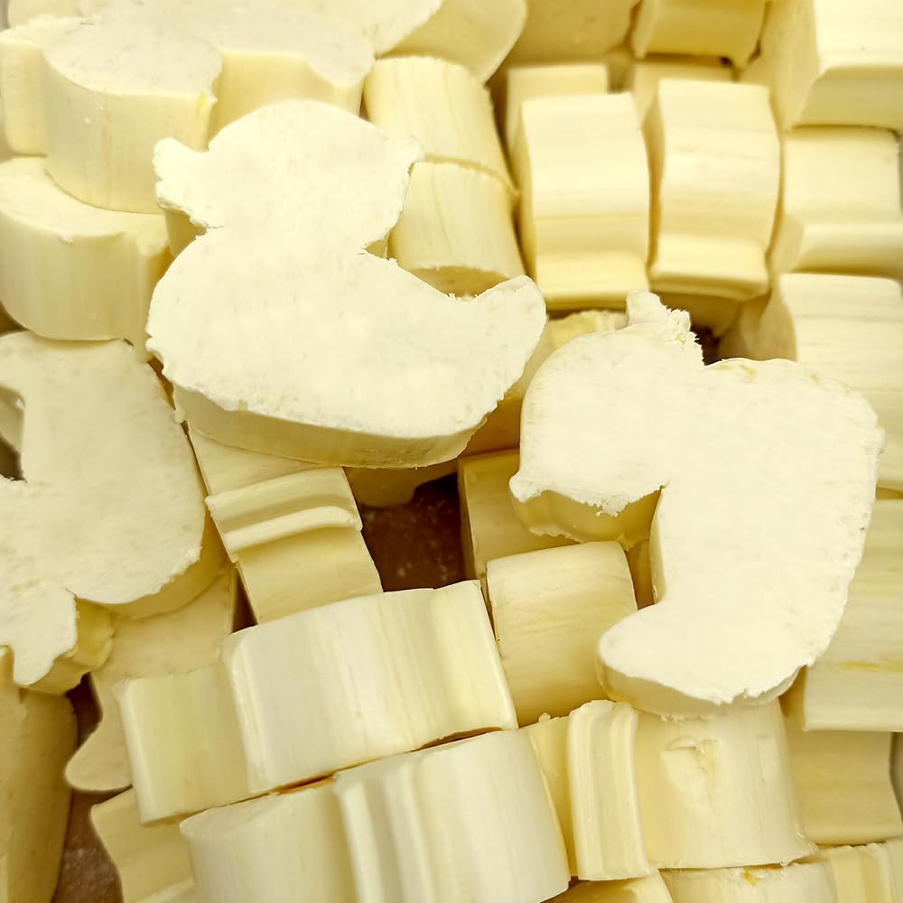 Pack ahorro 100 uds. jabones aromáticos con forma de patito - Detalle para eventos - Regalo original para invitados - Boda, bautizo, comunión - Jabón glicerina con aroma a Pomelo