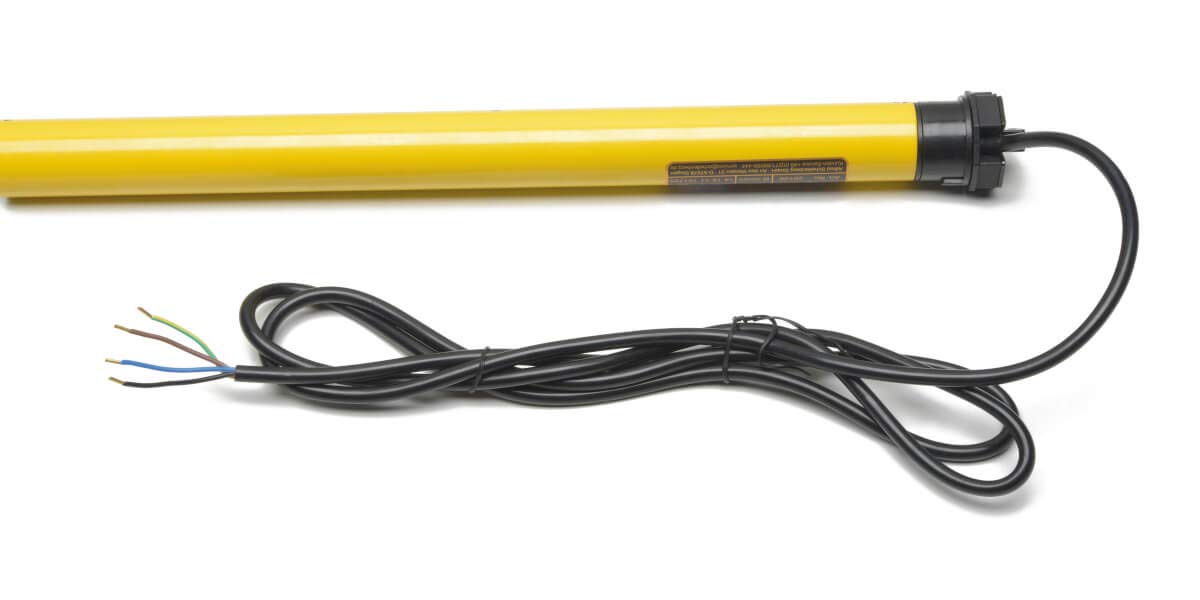 Schellenberg tubular motor with electrical wiring