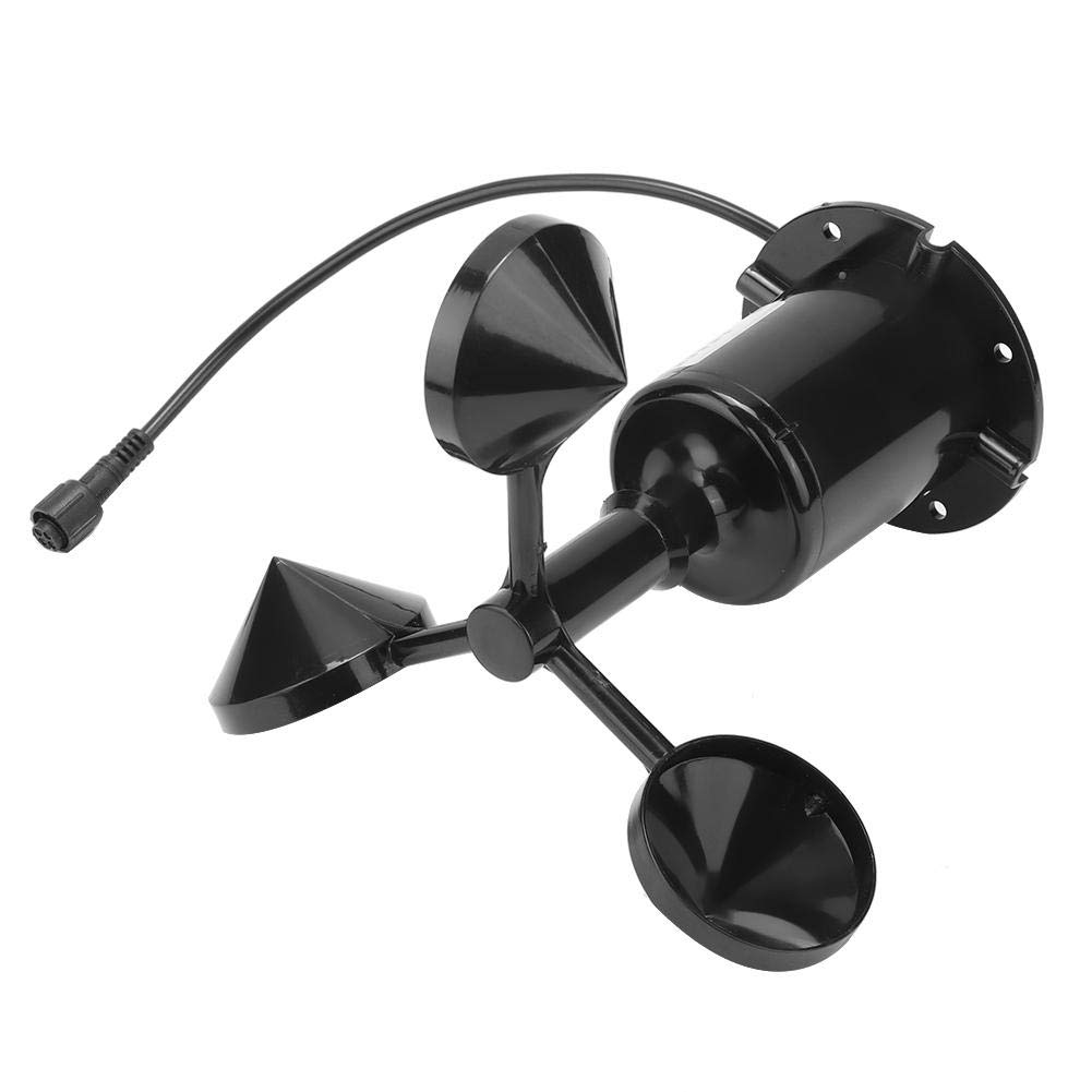 0-70 m/s Umgebungssignal Ausgang Impulstyp Kohlenstoff Windgeschwindigkeitssensor Anemometer DREI Tassen Sender Windgeschwindigkeitssensor Anemometer
