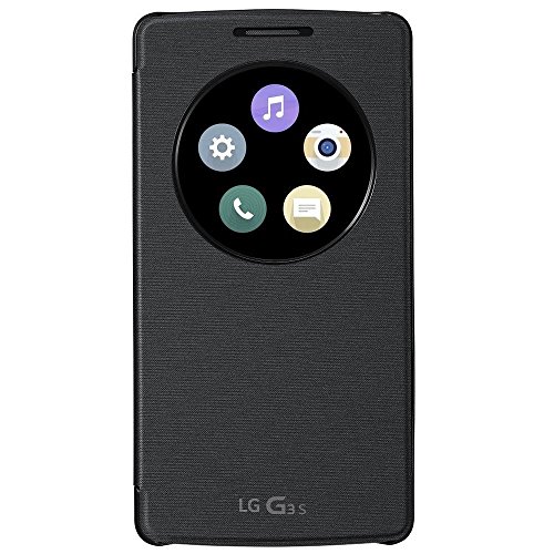 LG Quick Circle   Funda para LG G3 S, color negro