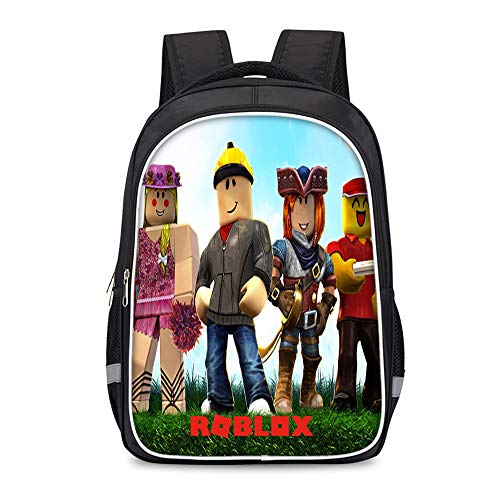 Preisvergleich Produktbild Roblox Freizeitrucksack Freizeit Rucksack Outdoor Sports Rucksack Reisetasche Schulrucksack Rucksack gedruckt Unisex (Color : A06, Size : 30 X 17 X 42cm)