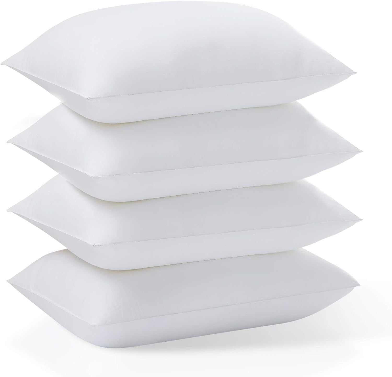 Acanva Hotel Quality Bed Pillows for Sleeping Premium 3D Plush Fiber-Reduces Neck Pain Breathable Cooling Cover Skin-Friendly Standard