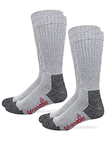 Wrangler Men's Riggs Workwear Men's Over The Calf Boot Socks (2 Pairs)