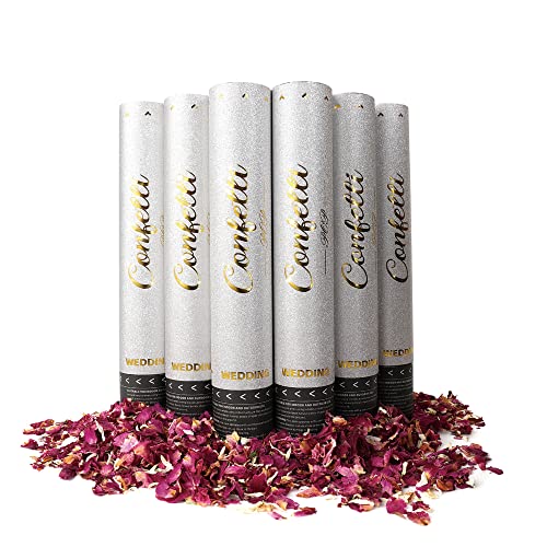 YUZHUQQ Rose Petals Confetti Cannon