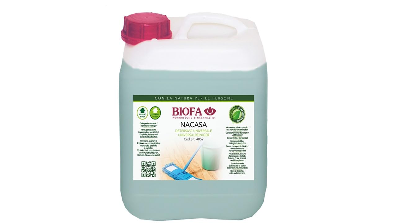 BIOFA 4059 / 4010 NACASA detergente naturale universale 5 l