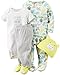 Carter's Unisex Baby 4 Pc Sets 126g361, Yellow, 3 Months