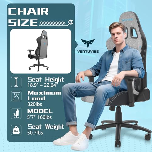 VENTUVIBE Gaming Chair VV-PU-V1L-1 の商品画像 3
