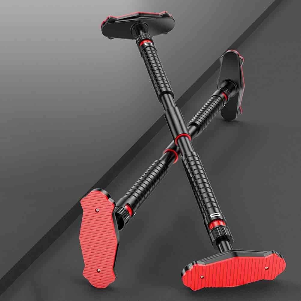 Pull-Up Bars AGYH Portable Horizontal Bar, Steel Pull-up Bar for Drilling-Free Installation, Upper Body Strength Training Equipment, 70-145CM, Load 350kg