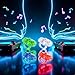 4Pcs LED Parties Finger Ring Toys for Boys Girls Men Women Party Favor Halloween Raves Concert Shows Parties Supplies Decorations