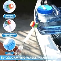 Umikk 10L Camping Wasserkanister mit Hahn, Griff, PC-Material, BPA-frei – Ansicht 5