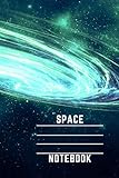 Space Notebook: Galaxy Journal For Kids Teens School Students And Teachers,Primary Composition Diary 2020(100 Pages, Lined Paper, 6 x 9) Astronomic Whirpool