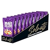 Maíz Extra Crujiente Sabor Chili y Lima – Snack Salado y Picante para Picar en Casa, Fiestas o Aperitivos – Formato Bolsa o Bote (10u x 80g)