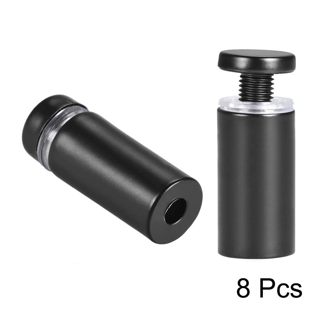 TA-VIGOR 8 Pack 1/2 Dia x 1-5/16"(12x33mm) Black Stainless Steel Sign Standoff Screws - Image 3
