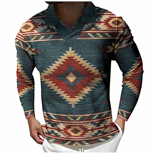 Innerternet Camiseta muscular para hombre, camiseta deportiva en 3D, impresión gráfica, camiseta clásica Henley para hombre, manga corta, transpirable, secado rápido, camiseta deportiva, marine, XL Cover