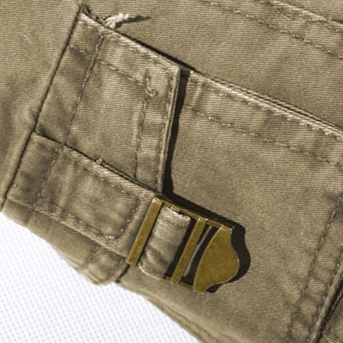 Pantalon cargo décontracté en coton indéchirable et ultra résistant