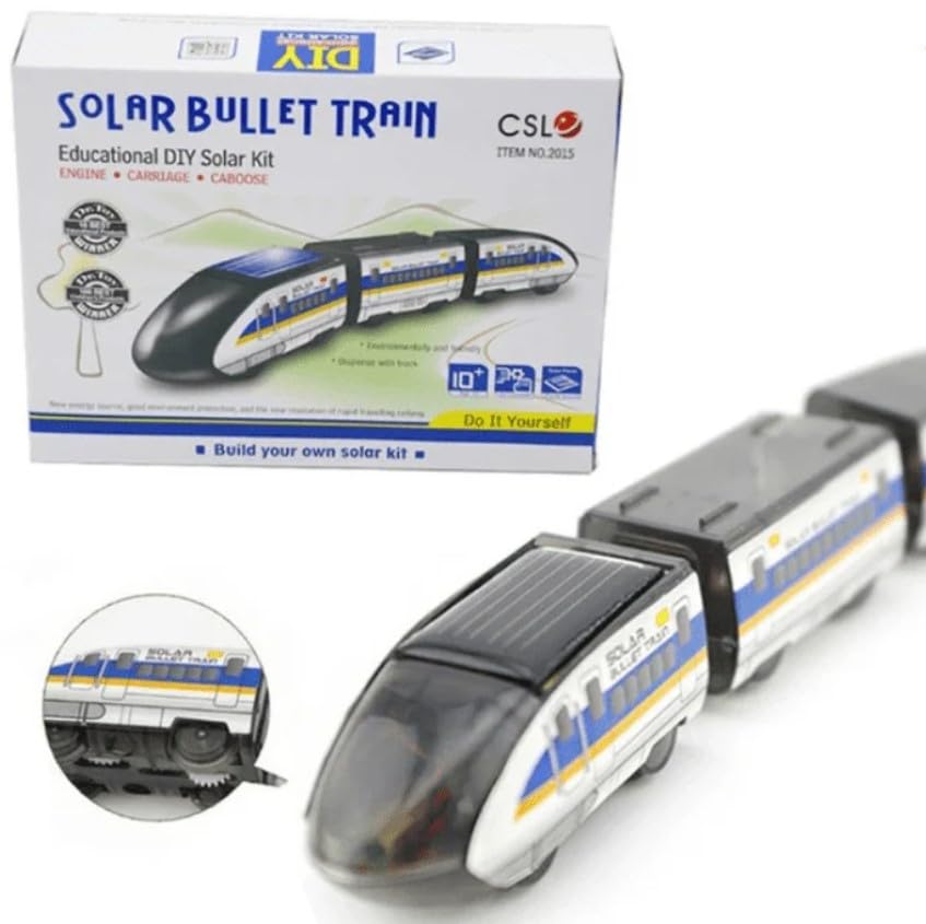 Robocraze Solar Bullet train Educational DIY Solar Kit (B0DBYYQH2K) Amazon Price History, Amazon Price Tracker