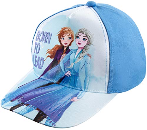 Disney Frozen Kids Baseball Hat, Elsa And Anna Baseball Cap For Girls Ages 4-7 Blue/White #TOP9