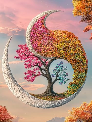 Diamond Painting Arbre de la vie 70x95cm pour sublimer votre salon avec un kit complet adulte