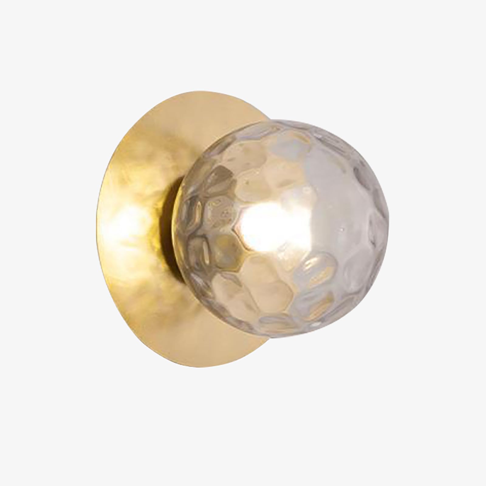 Lámpara de pared moderna E27 interior con cristal de globo para decoración 8