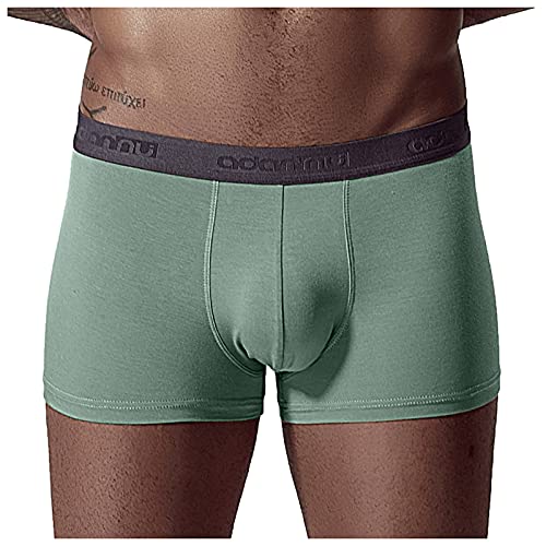 Boxershorts voor heren, katoenen onderbroek, basic boxerbroek, herenondergoed, broekje, sneldrogend, ademend, U-convexe…