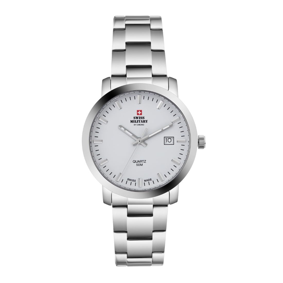 Swiss Military by Chrono Analogue White Dial Mens Watch-SM34083.02 (B09MJWY1BM) Amazon Price History, Amazon Price Tracker