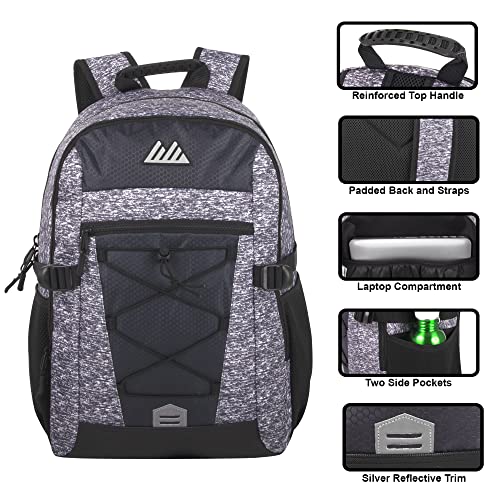 Trail maker 24 Pack Wholesale Dual Compartment Laptop Backpack Bulk Backpacks for Adults Homeless Nonprofit2