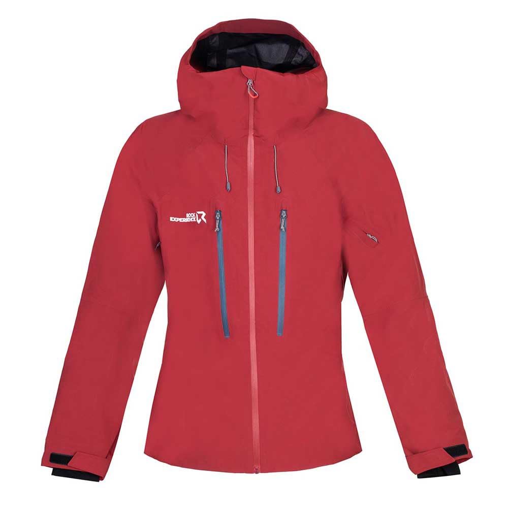 Rock Experience REMJ08462 SCANDIA EVO Jacket Women's 1991 POMEGRANATE+1556 REFLECTING POND XXL