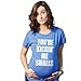 Maternity Kicking Me Smalls Funny T Shirt Pregnancy Announcement Novelty Tee Funny Graphic Pregnancy Tee Baseball Maternity Wear Cool Movie Short Sleeve Royal 3XL