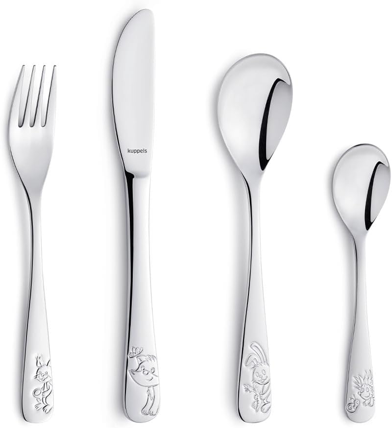 Coole Dino-Besteck-Sets Für Kinder - Edelstahl-Löffel & Gabel Für Kleine Essanfänger