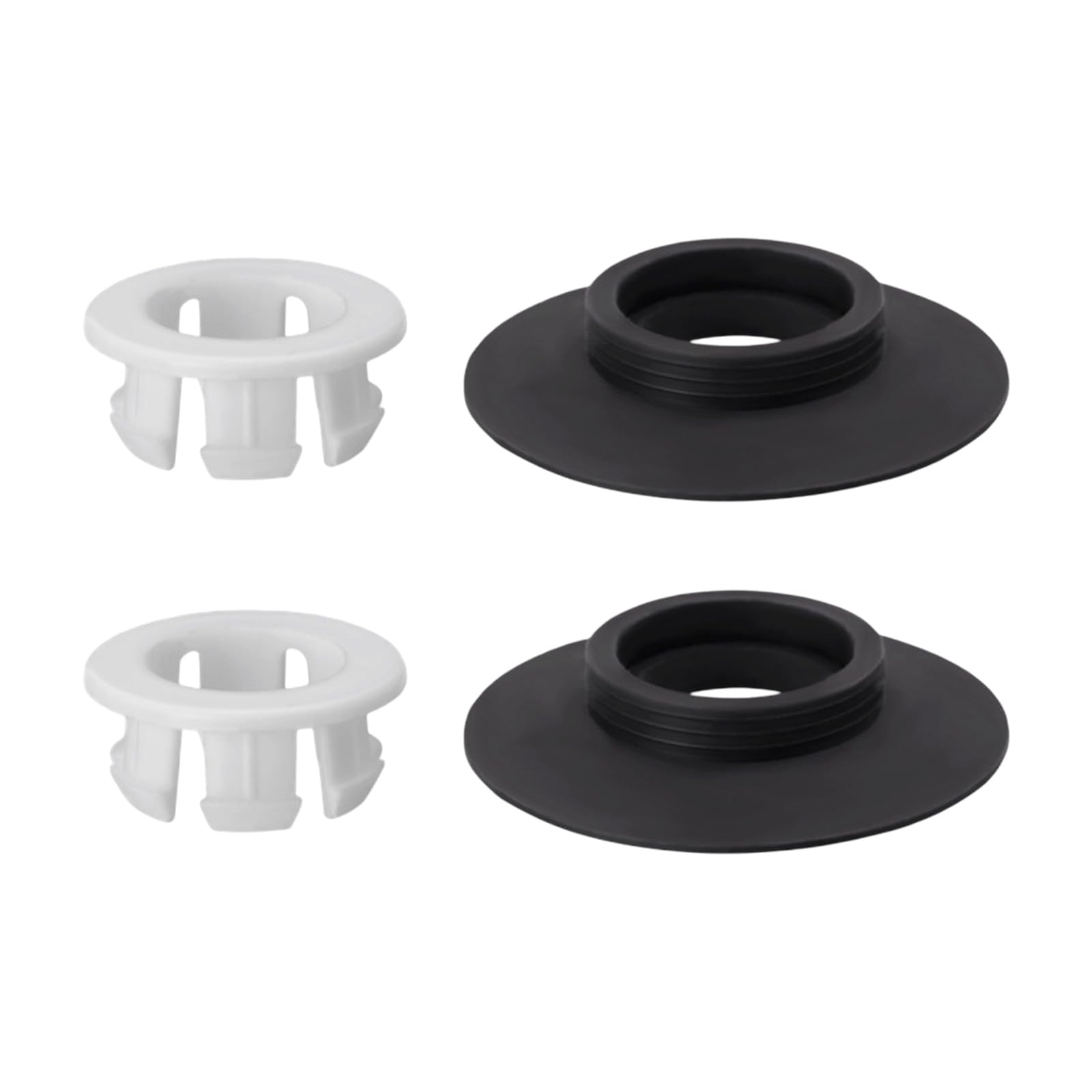 2 Pack Silicone Flush Valve Seal and Clip Kit, Compatible with Ideal Standard SV01967, Replacement Toilet Flapper Seals for SV89067 SV92667 SV92467 SV93467
