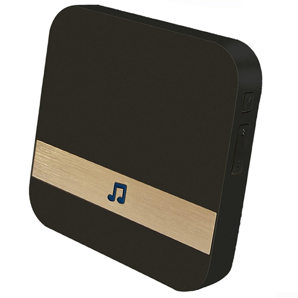 Smart Wireless WiFi Doorbell Door Chime Ding-Dong Video Door Bell Receiver, 4 Volume Adjustable Loud-Speaker, AC 90~250 V(UK)