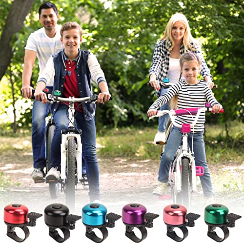 KAKOGQ Fahrradklingel Mountainbike Mini Fahrradklingel mit lautem knackigem klarem Klang Rennrad Mountainbike Horn Fahrradzubehör für Kinder und Erwachsene