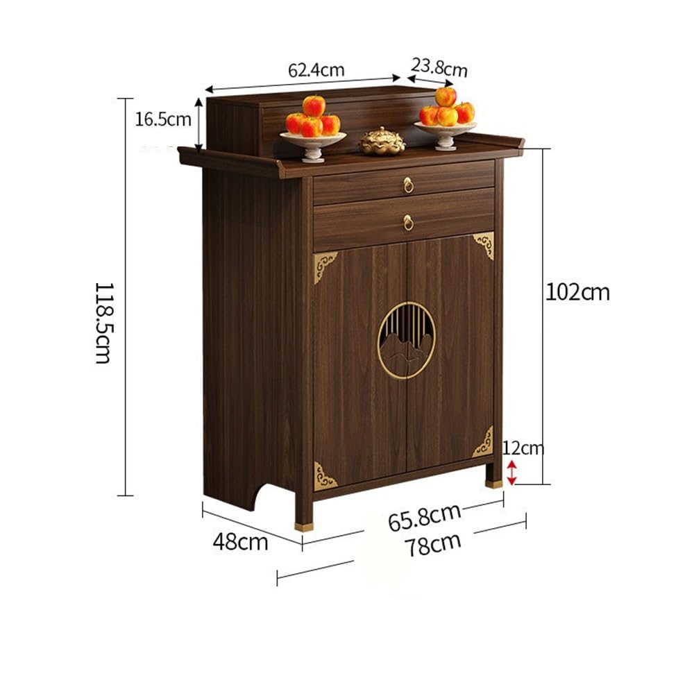 Espositore da altare in legno con cassetti Bellissimo | Magazzinaggio(Piccolo)