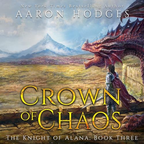 Diseño de la portada del título Crown of Chaos