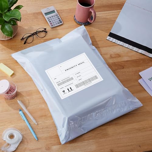 Image of SECUREMENT 100 Pc 10 x 14 Inch Courier Bags With POD Jacket - Tamper Proof Safe Seal Packing Bags