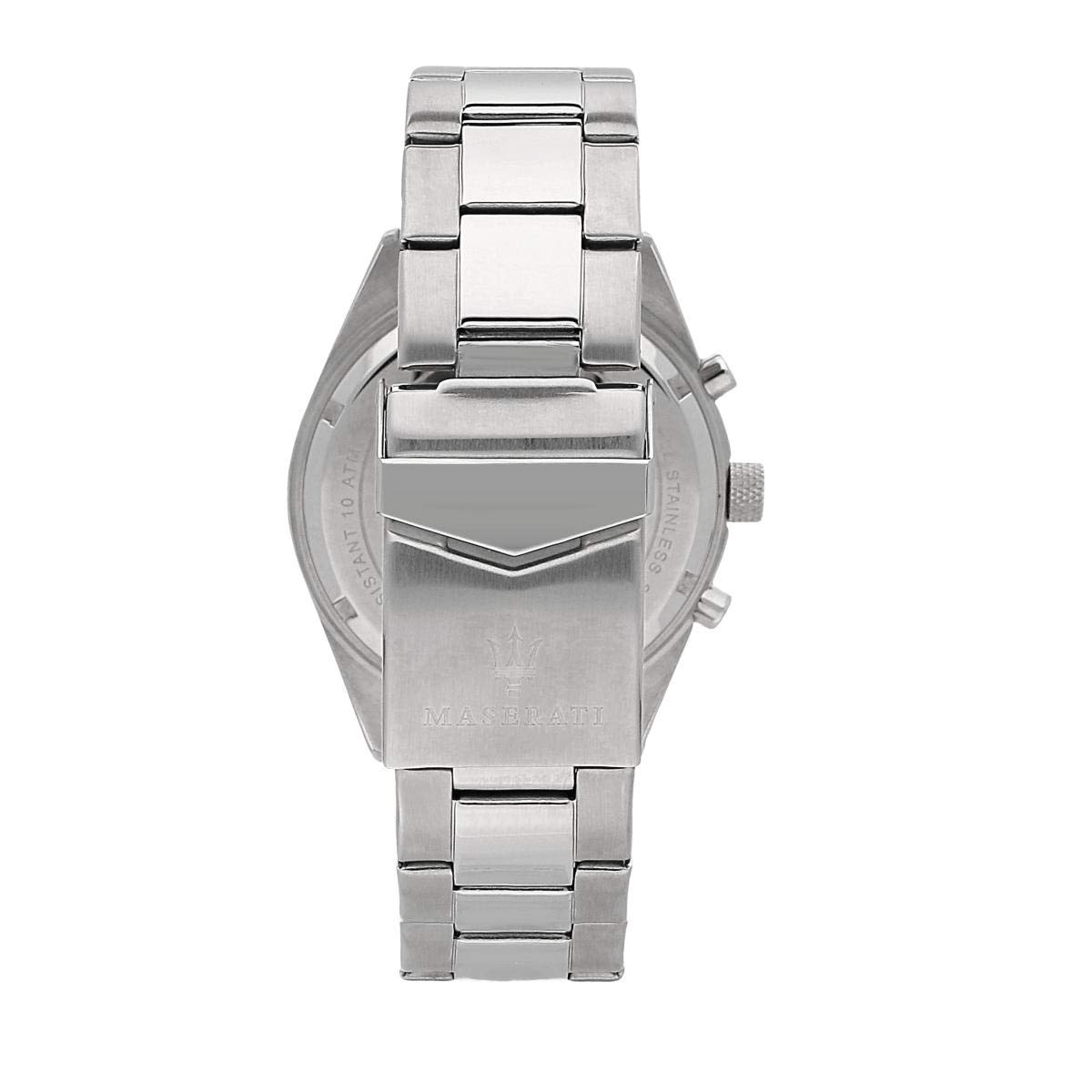 Maserati Montre pour Homme, Collection Competizione, en Acier, avec Bracelet en Acier Inoxydable - R8853100018