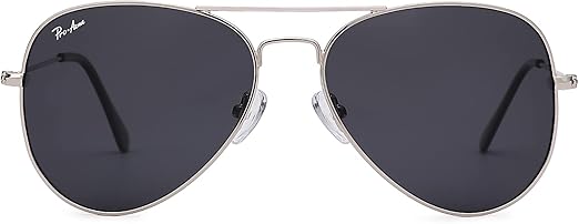 Pro Acme Classic Polarized Aviator Sunglasses for Women Men, Lightweight Metal Pilot Frame UV400 Protection 58MM